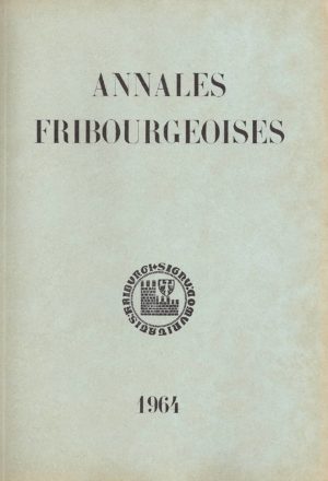 AF46 Annales fribourgeoises 1964