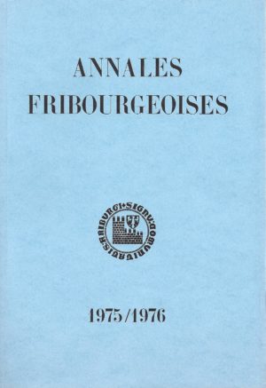 AF53 Annales fribourgeoises 1975-1976