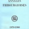AF55 Annales fribourgeoises 1979-1980